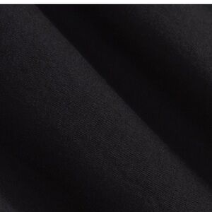 Everlane The-Way Silky Cotton Shirt, Black, size XS